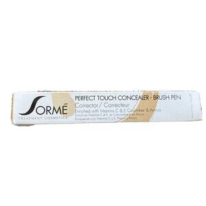Sorme Perfect Touch Concealer Brush Pen Net wt 0.10 oz/ 3.25 g NEW True Sand 306